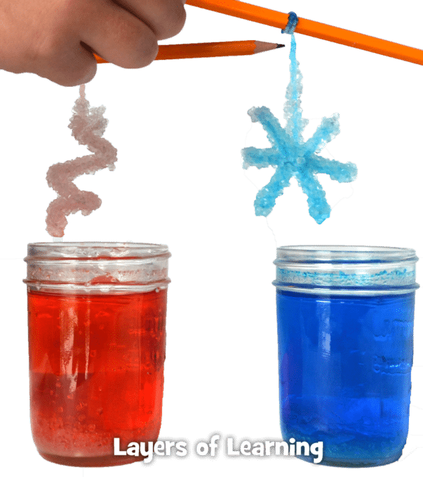 Growing Crystals Overnight Layers of Learning