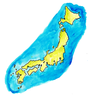 Printable Map of Japan
