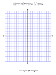 Printable Coordinate Planes - Layers of Learning