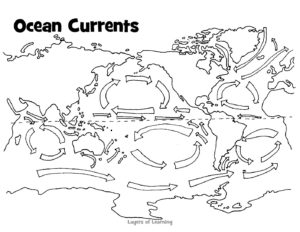 Ocean Currents Map - Layers of Learning