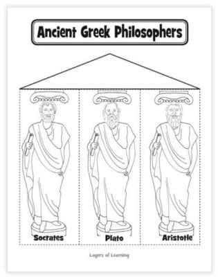 ancient greek philosophers printable