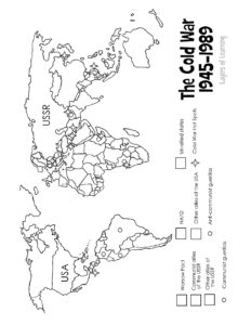 The Cold War Map of the World - Layers of Learning