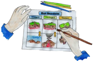 plate tectonics worksheet