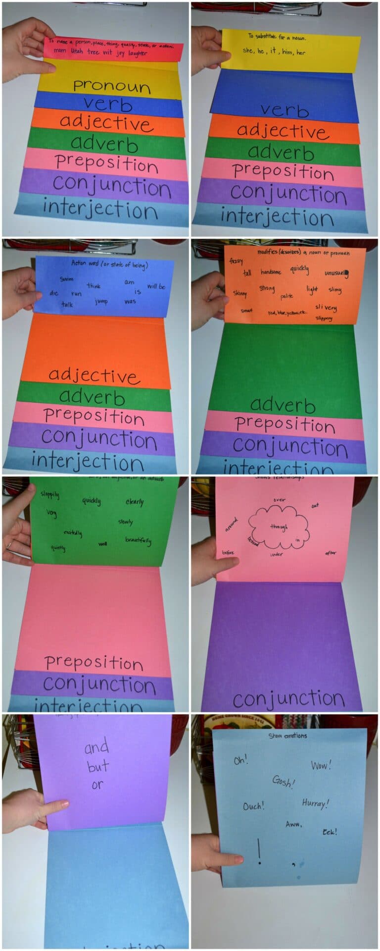 Parts of Speech Activities - Layers of Learning