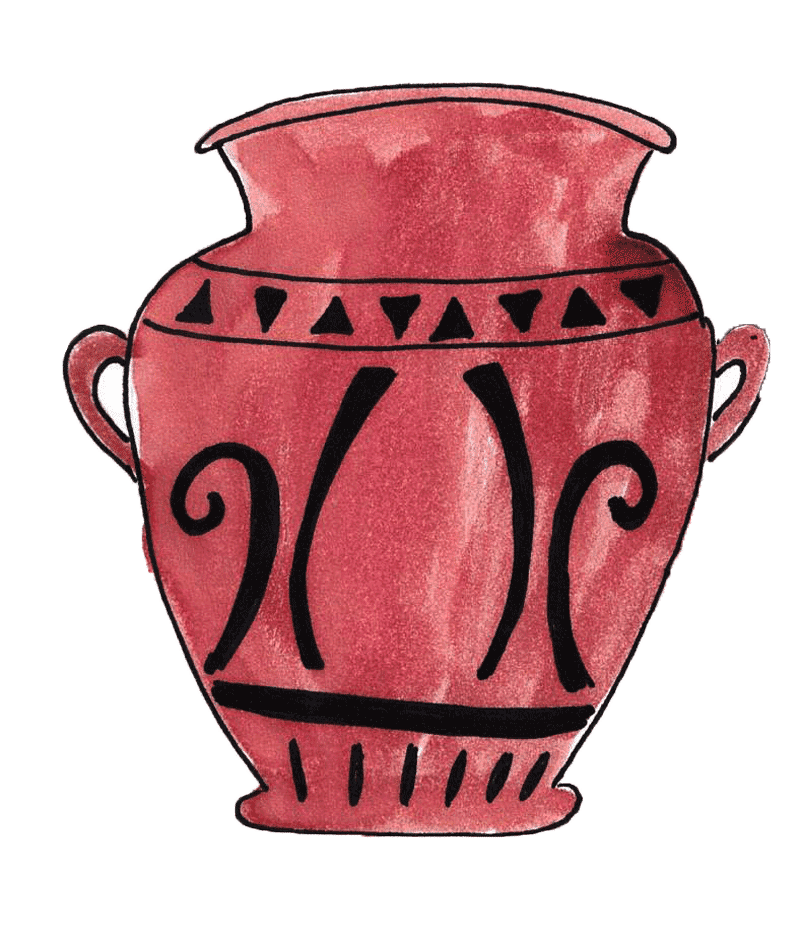 How to Make Construction Paper Grecian Urns - Layers of Learning