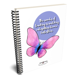 Butterfly cover mentor planner