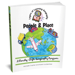 People & Place: A Family-Style Geography Program Paperback
