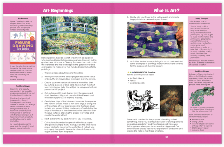 Study Program Art Pdf Art Beginnings: A Family-Style Arts Program PDF - Layers of Learning