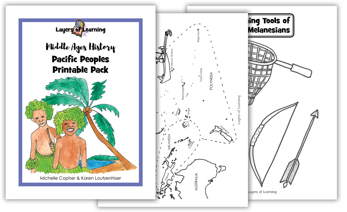 Pacific Peoples Printable Pack Samples