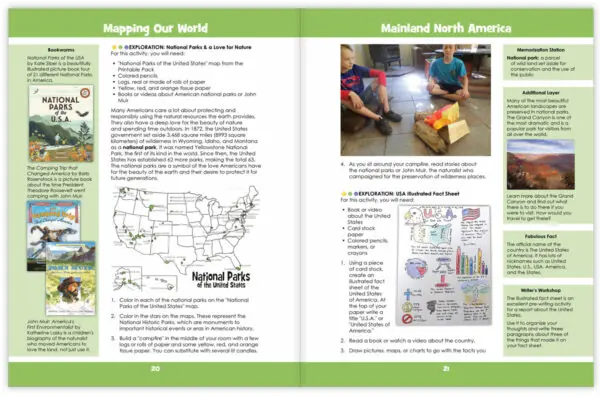 Mapping Our World: A Family-Style Geography Program Paperback - Image 8