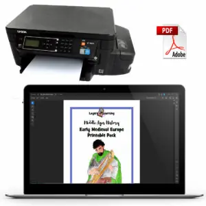 Middle Ages History Printable Packs