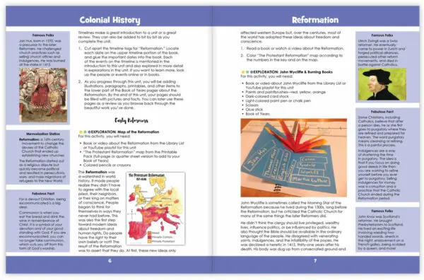 Colonial History: A Family-Style History Program Paperback - Image 3