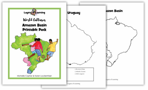 Amazon Basin Printable Pack