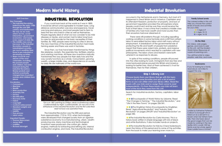 Industrial Revolution PDF - Layers of Learning