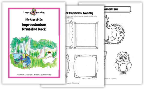 Impressionism Printable Pack