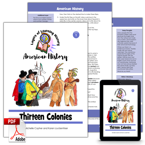 Thirteen Colonies PDF - Layers of Learning
