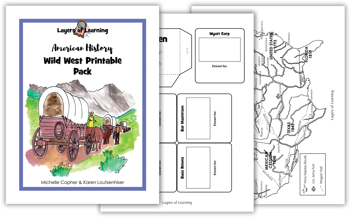 Wild West Printable Pack
